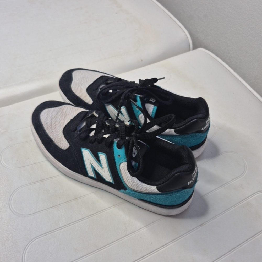 New Balance Black and Blue Athletic Sneakers